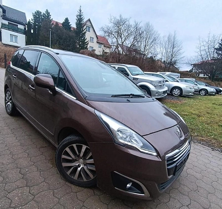 Peugeot 5008 cena 31700 przebieg: 123770, rok produkcji 2013 z Złotoryja małe 436